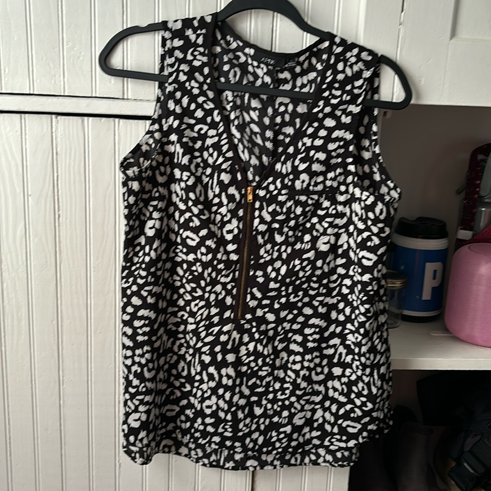 Silk tank top